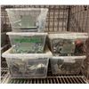 Image 3 : Shelf lot full of industrial misc items - includes 7" swivel loop hangers / un-strut pcs / 2 hole em