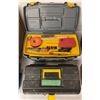 Image 1 : 2 toolboxes full of assorted tools & misc - includes screwdrivers / stainless steel staples / Brad n