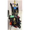 Image 2 : Husky & Workforce toolbag full of assorted tools & misc - includes Stanley crowbar / Mastercraft pro