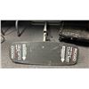 Image 2 : Group of 3 industrial items - portable work support / mechanical seat w/ tray pads & portable wooden