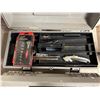 Image 2 : Group of 2 heavy duty toolboxes w/ tools - includes socket sets / nail gun / cutters / Stanley hamme