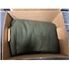 Image 2 : Military cargo parachutes w/ camouflage tarp & green military blanket