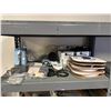 Image 2 : Shelf lot full of misc items - includes large boxes full of ropes / industrial strength fasteners / 