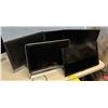 Image 2 : Group of 5 desktop computers & monitors - includes Insignia televisor LED / 24" IPS LED monitor / So