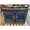 Image 2 : NEW La Cornue Fé 44 Dual Fuel Range (Royal Blue/Copper) - retails: $22000