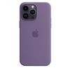 Image 1 : Original Apple iPhone 13 pro leather case - dark cherry - model A2703
