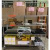 Image 1 : Entire shelf full of assorted misc items - includes Glacier Bay drop-in sink / Enhance under monitor
