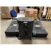 Image 1 : Pallet of misc items - includes 38" Pop up display w/ hook & loop / compact fluorescent lamps / outd