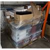 Image 2 : Pallet of assorted misc items - includes NEW LED vanity fixtures / exceptional service awards / Bost
