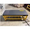 Image 3 : DEWALT D Garage Bench with Adjustable Wire Grid Storage Shelf in Yellow - (approx 20" H x 50" W x 18