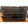 Image 1 : Group of 2 Sony stereo receivers - FM/AM stereo receiver (model: STR-AV970) & stereo receiver (model