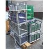 Image 2 : Pallet lot full of heavy duty plastic milk crates