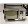 Image 2 : Group of 2 vintage items - includes SOny transistor television receiver - model: S-303W & MSA TDI de