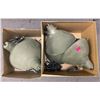 Image 1 : 2 boxes of army green farmhouse lights
