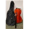 Image 1 : Cello w/ travel case bag - missing strings