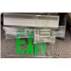Image 2 : Group of 6 Exit - includes edgelit LED exit lighting fixture