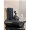 Image 3 : Large group of misc. electronics - includes speakers/xbox 360/soundbar/DVD players/Ionic air purifie