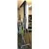 Image 3 : Large makeup mirror - approx 46" W x 7" L x 80" H bill Terzakis Hollywood