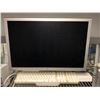 Image 1 : Apple Cinema Display 23-Inch (Aluminum) - model: A1082 w/ power adapter & Apple keyboard