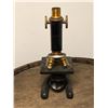 Image 2 : Bausch & Lombs - optical antique brass microscope - approx 11" tall