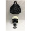 Image 1 : Fighter Pilot Prop Helmet w/ Gas Mask & bag