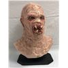 Image 1 : "The X-Files" - The Flukeman/Flukeworm (The Host) Monster cowl/mask w/ stand. Made by WCT Production