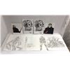 Image 1 : "Freddy vs Jason" Movie - Large group of assorted original Jason's concept sketches & prints includi