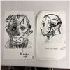 Image 8 : "Freddy vs Jason" Movie - Large group of assorted original Jason's concept sketches & prints includi