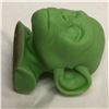 Image 2 : Silicone green small decorative monkey face