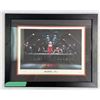 Image 1 : "Battlestar Galactica" limited edition #1507/1850 cast photographs w/ cast autographs at back - appr