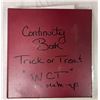 Image 1 : "Trick 'r Treat" Movie - WCT FX Make-up Continuity folder - includes crew list/ movie script/ actors