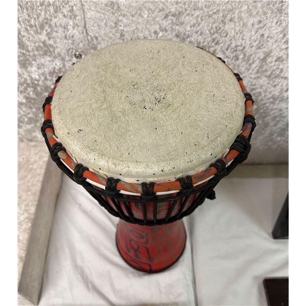 Custom-painted percussion 8in drum