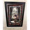 Image 1 : Framed original painting signed by artist K. Foster popular street artist - approx. 18 1/2in x 26 1/