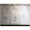 Image 2 : Assorted original movies/TV shows concept Alien characters sketches/drawings by Bill Terezakis