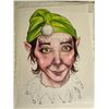 Image 3 : Assorted commercial Elves concept sketches & "Zolar-Aliens" 2004 - original concept sketches/drawing