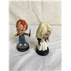 Image 2 : Miniature Chucky & Tiffany figurines