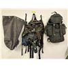 Image 1 : Group of assorted military & tactical backpacks