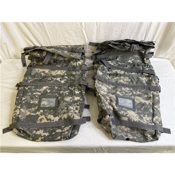 Set of 8 military field backpack bag accessories