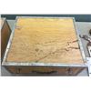 Image 4 : Set of 2 wooden cases - approx. 15in wide x 12in depth x 6in height & 21in wide x 18in depth x 8in h