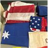 Image 3 : Large group of assorted countries flags (mostly USA)