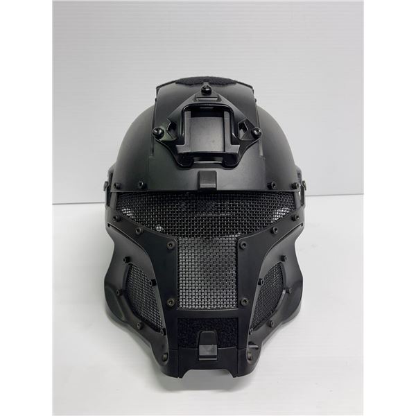 Tactical Military Helmet w/ Face Shield/Mask