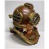 Image 2 : US Navy brass diving helmet Mark V Morse Diving Equipment Co. Boston Mass