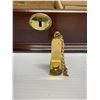 Image 2 : Major General Wescott wooden cigar box w/ dry cigars/ clipper & matches (no key)