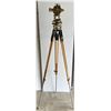 Image 1 : Antique brass surveyors transit w/ tripod stand