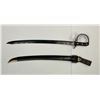 Image 1 : Approx. 30 1/2in sword w/ brown & golden sheath