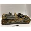 Image 1 : 1/35th scale custom-made Military miniature museum quality diorama w/ Normandy German Fortified posi