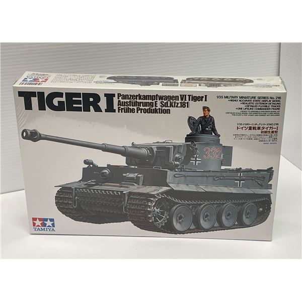 New Tamiya Tiger I 1/35 scale miniature series tank in box (factory sealed)