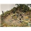 Image 2 : 1/35th scale custom-made Military miniature museum quality diorama w/ highly detailed Flak 88 anti-a