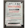 Image 1 : Area 51 Warning poster (contents not included)