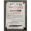 Image 1 : Area 51 Warning poster (contents not included)